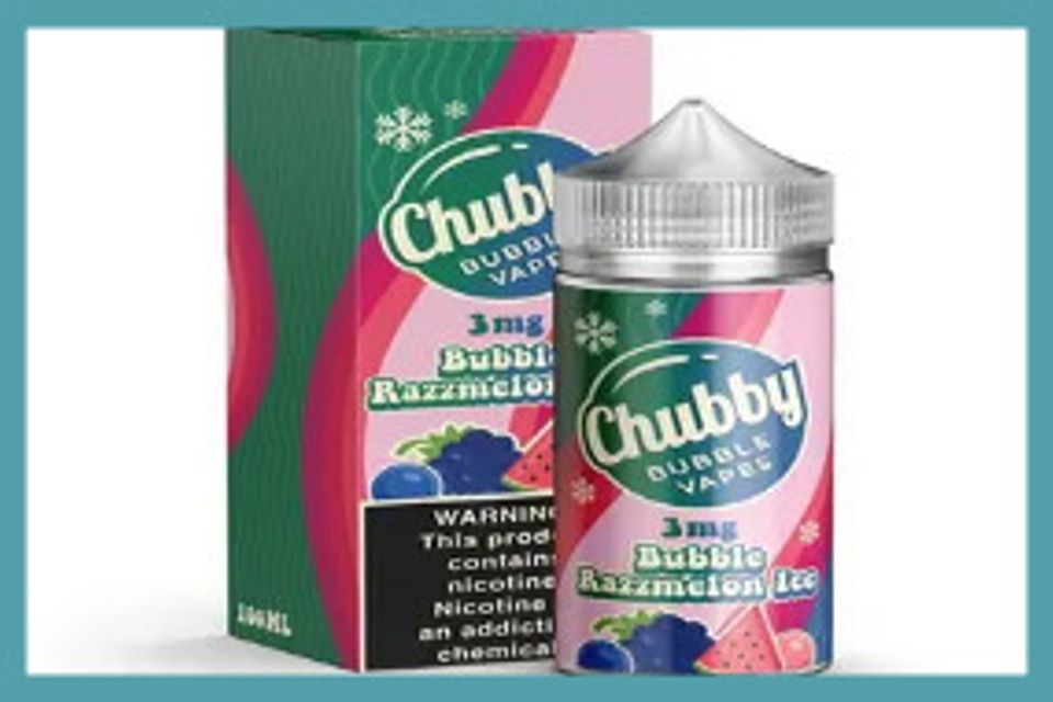 Chubby Bubble Razzmelon Ice E-Liquid