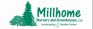 Millhome nursery and greenhouses logo