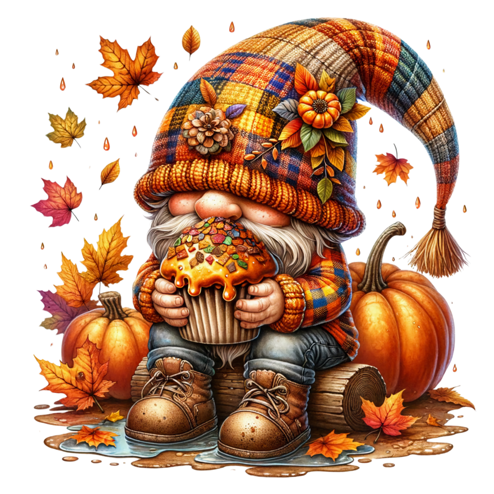 Seasons   autumn gnome 1