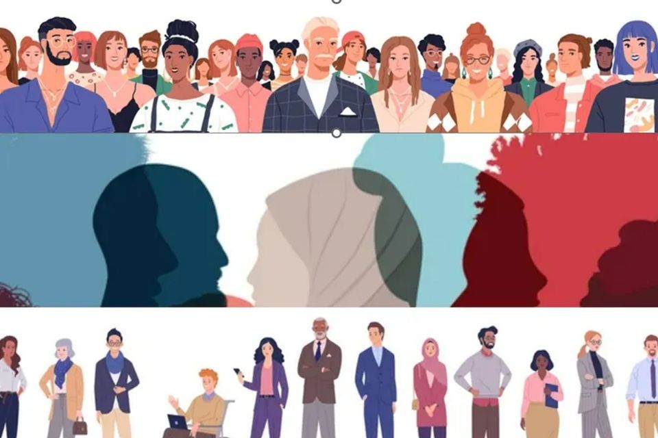 People collage original