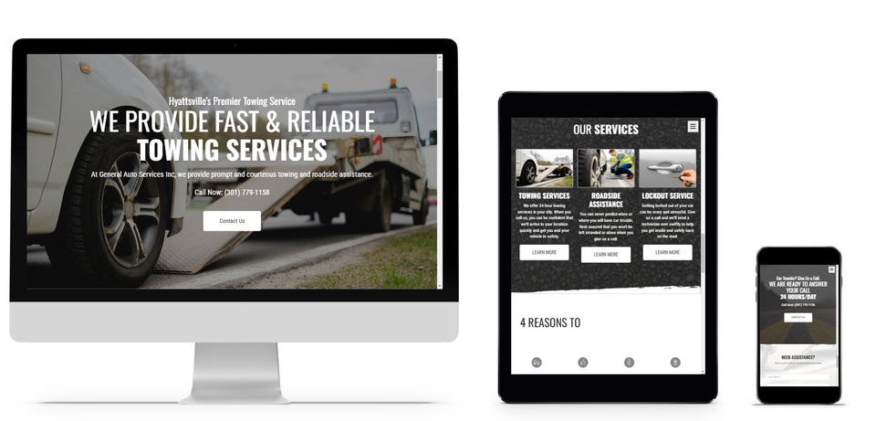 General auto services towing