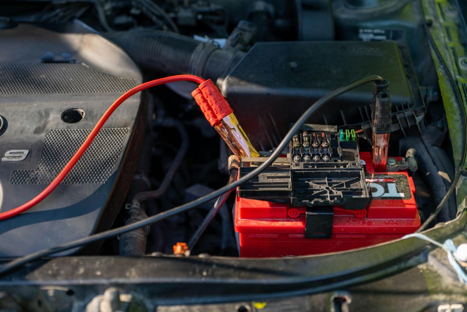 No. Our tow truck crews carry portable jump start battery packs and all necessary equipment. You don’t need to find another vehicle; we’ll handle it on site.