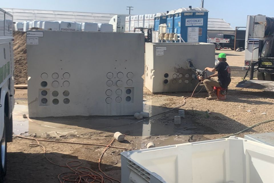 Core drilling