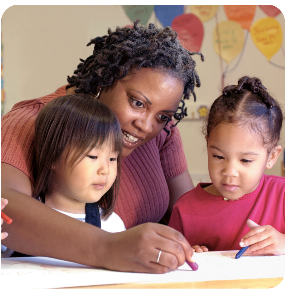 Teacher w 2kids
