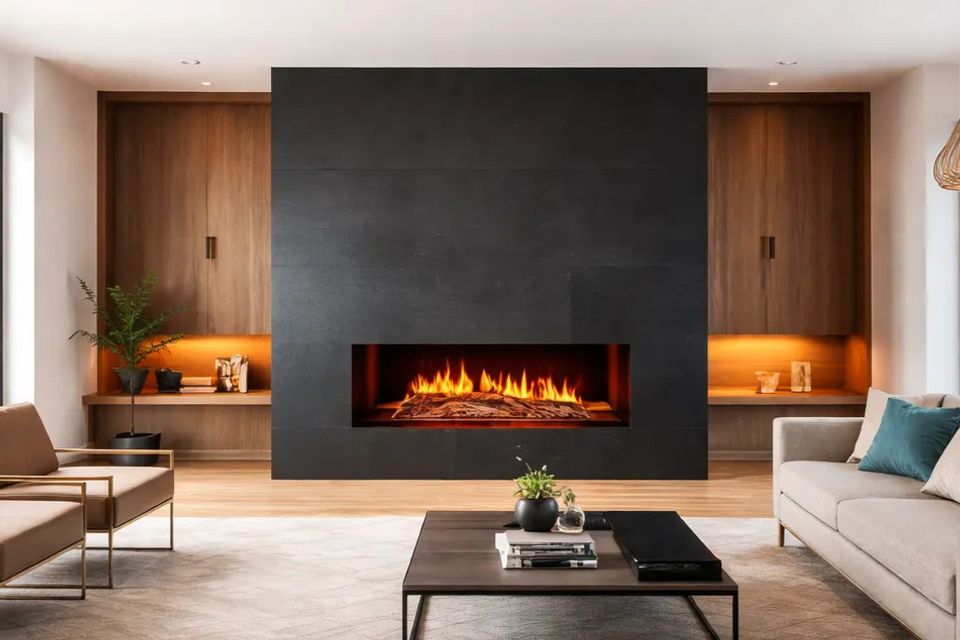 Electric Fireplace Installation