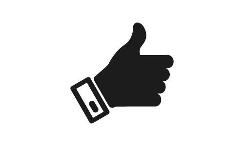 Homepage icons satisfaction