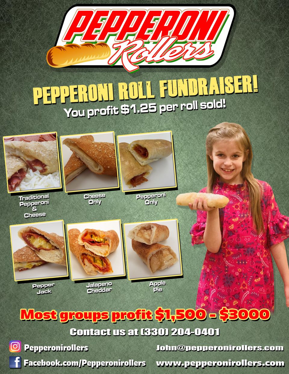 Pepperoni promo flyer