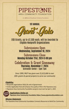 Invitation to grant gala
