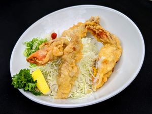 Soft shell crab appetizer