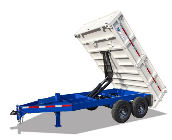 04 dd15 15k deck over dump trailer