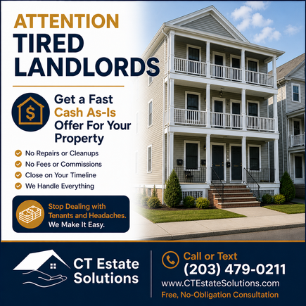 CT Estate Solutions. Real estate solutions for tired landlords