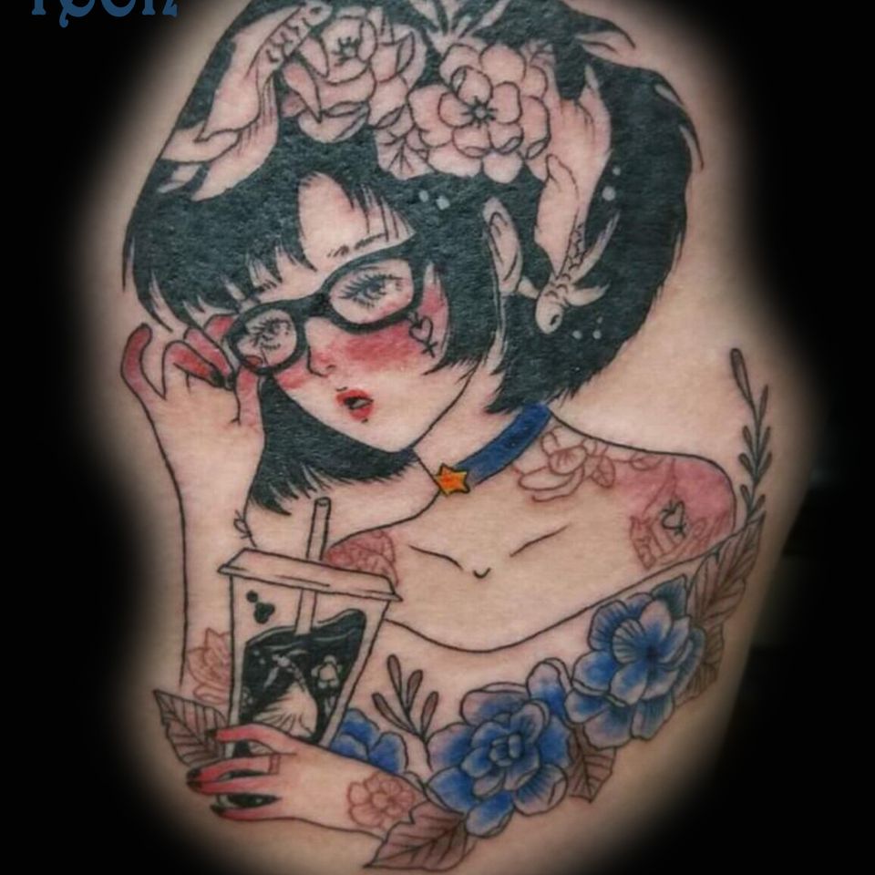 Tech anime character