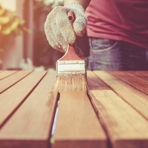 Staining deck 1