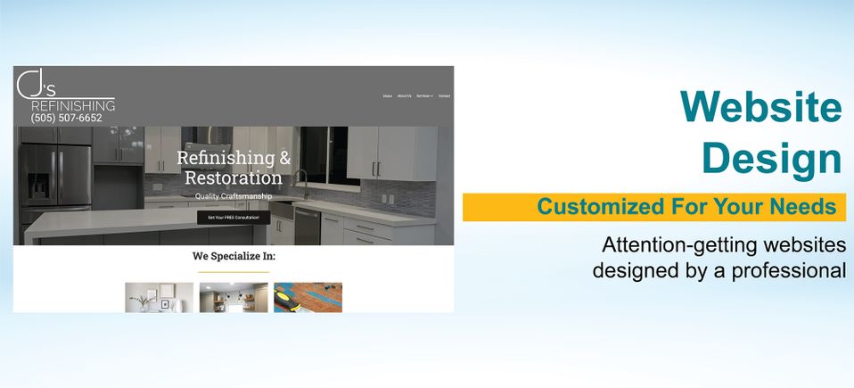 Home website designer