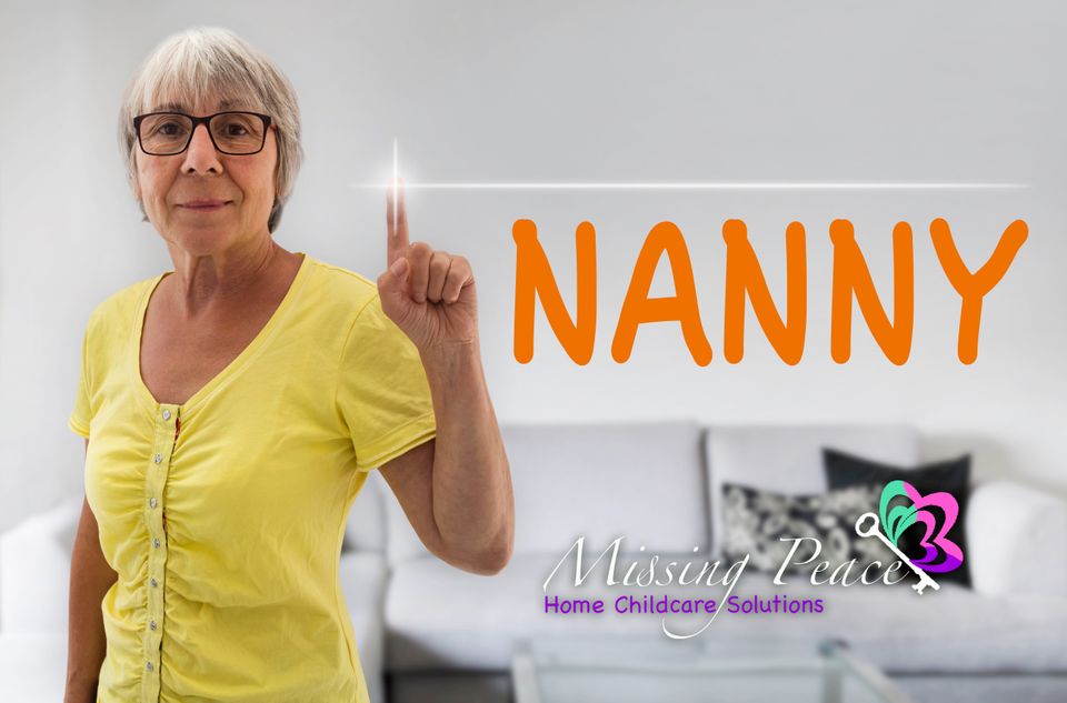 Nanny slide with logo