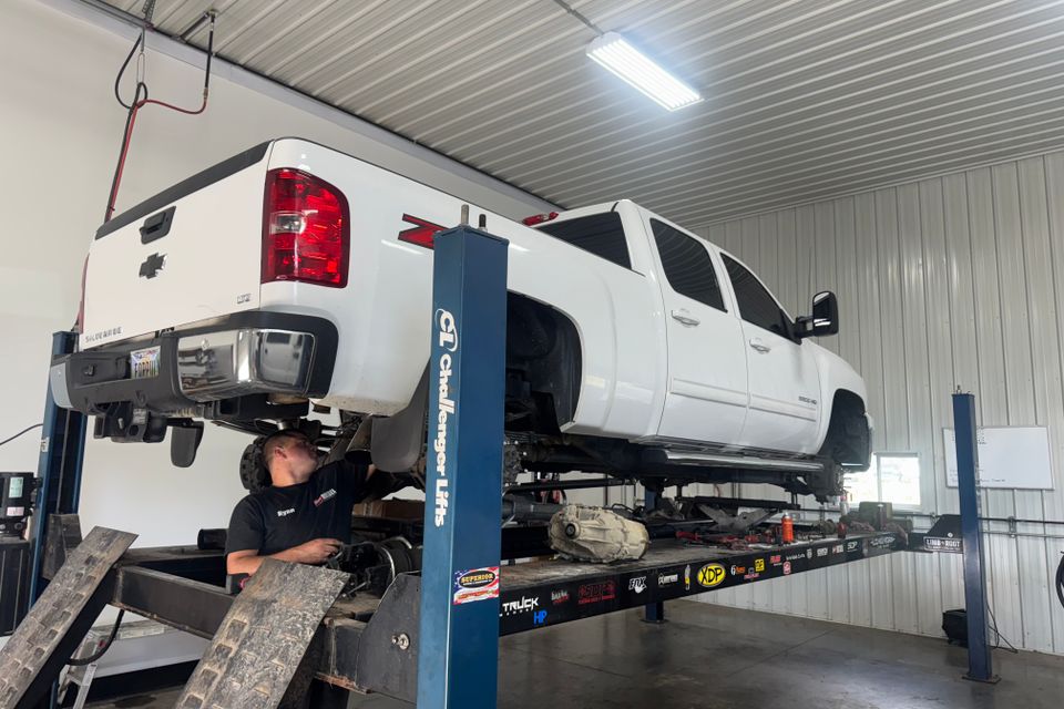 Pulling truck