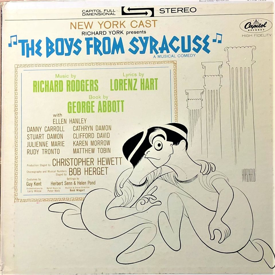 Record  the boys from syracues