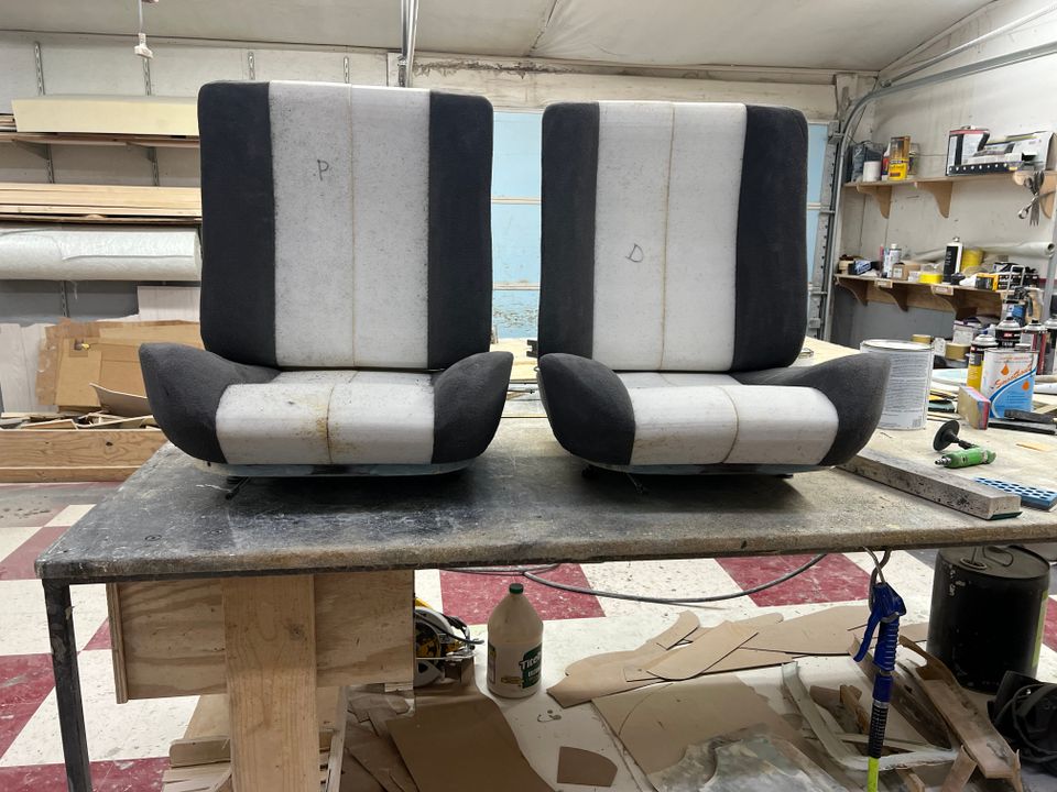 Pai seats frame   foam specail order