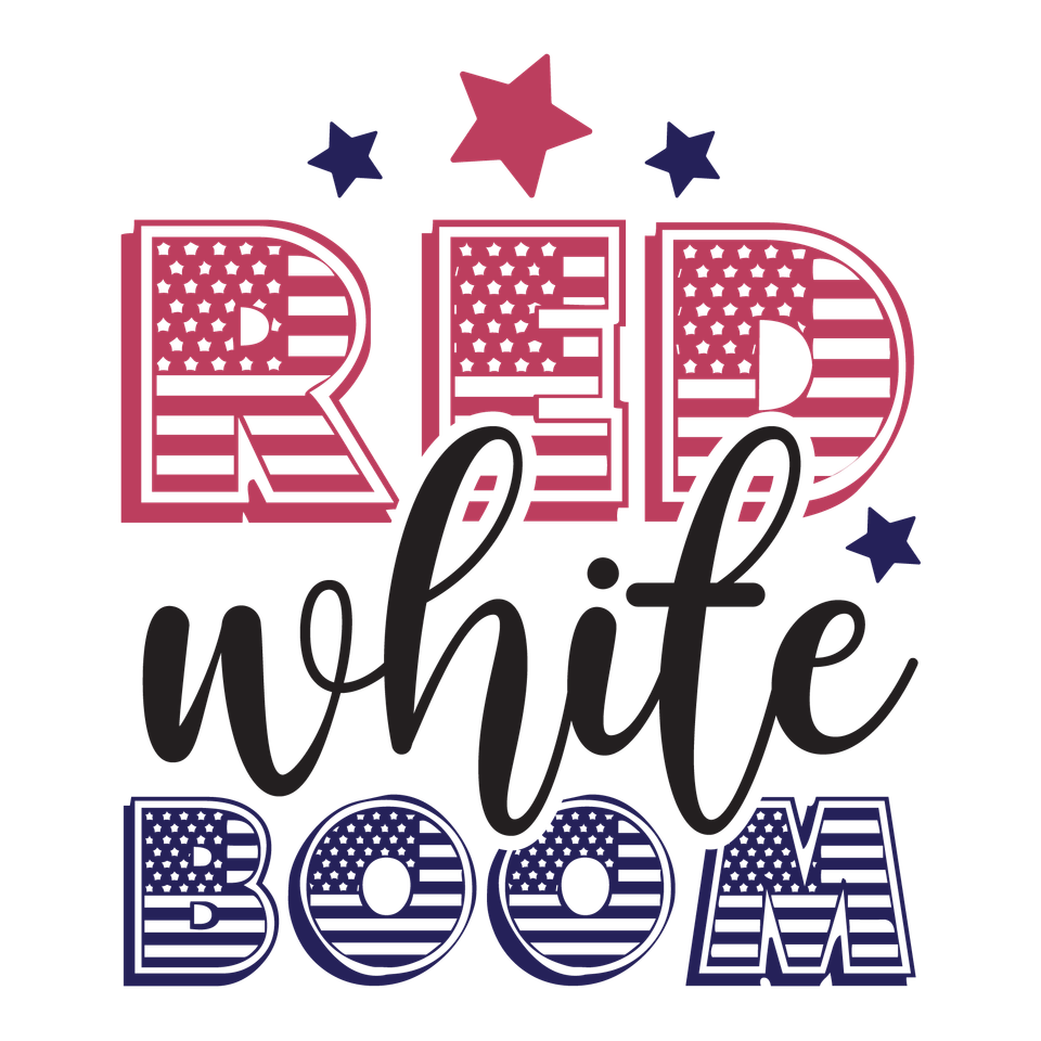 Seasons   4th of july red white boom