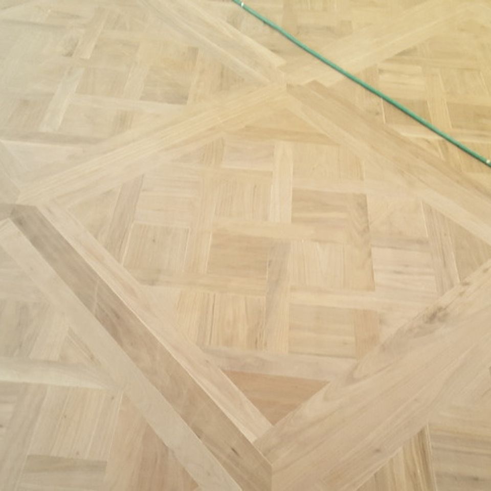 20160902 132538   roper hardwood floors   tulsa  ok   living room  diagonal parquet pattern  before stain20170511 13939 178wnkf