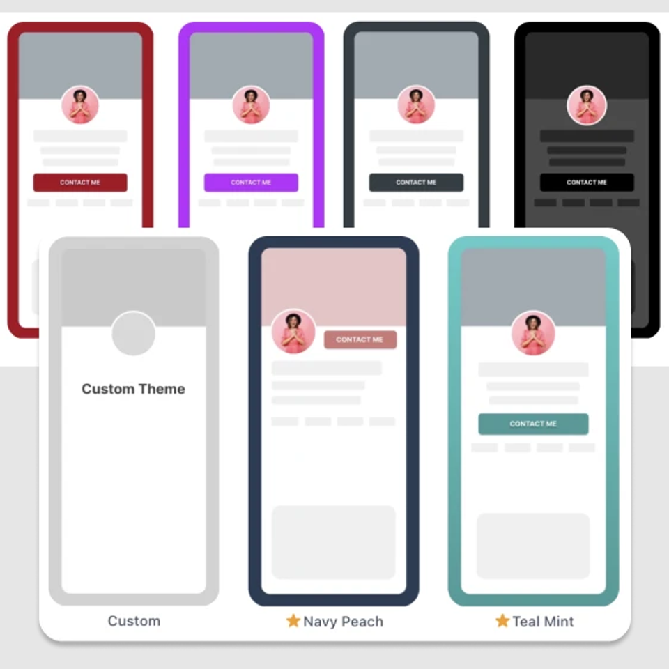 Digital business card   themes 8