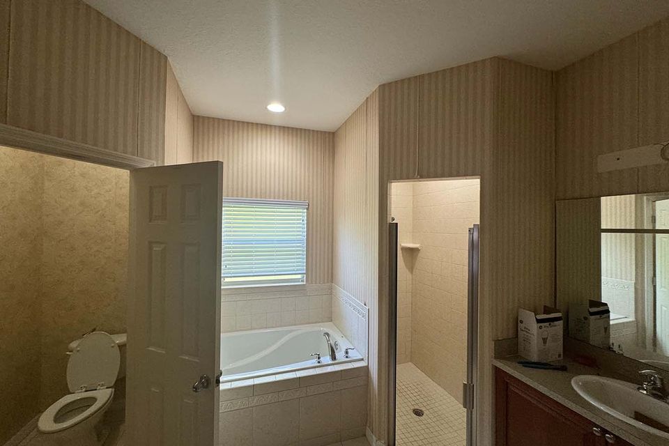 Bathroom before