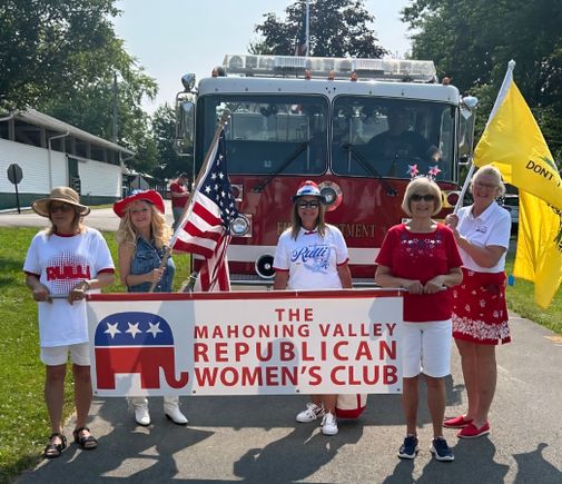Mahoning Valley Republican Women's Club July 4th, 2025 Canfield Parade