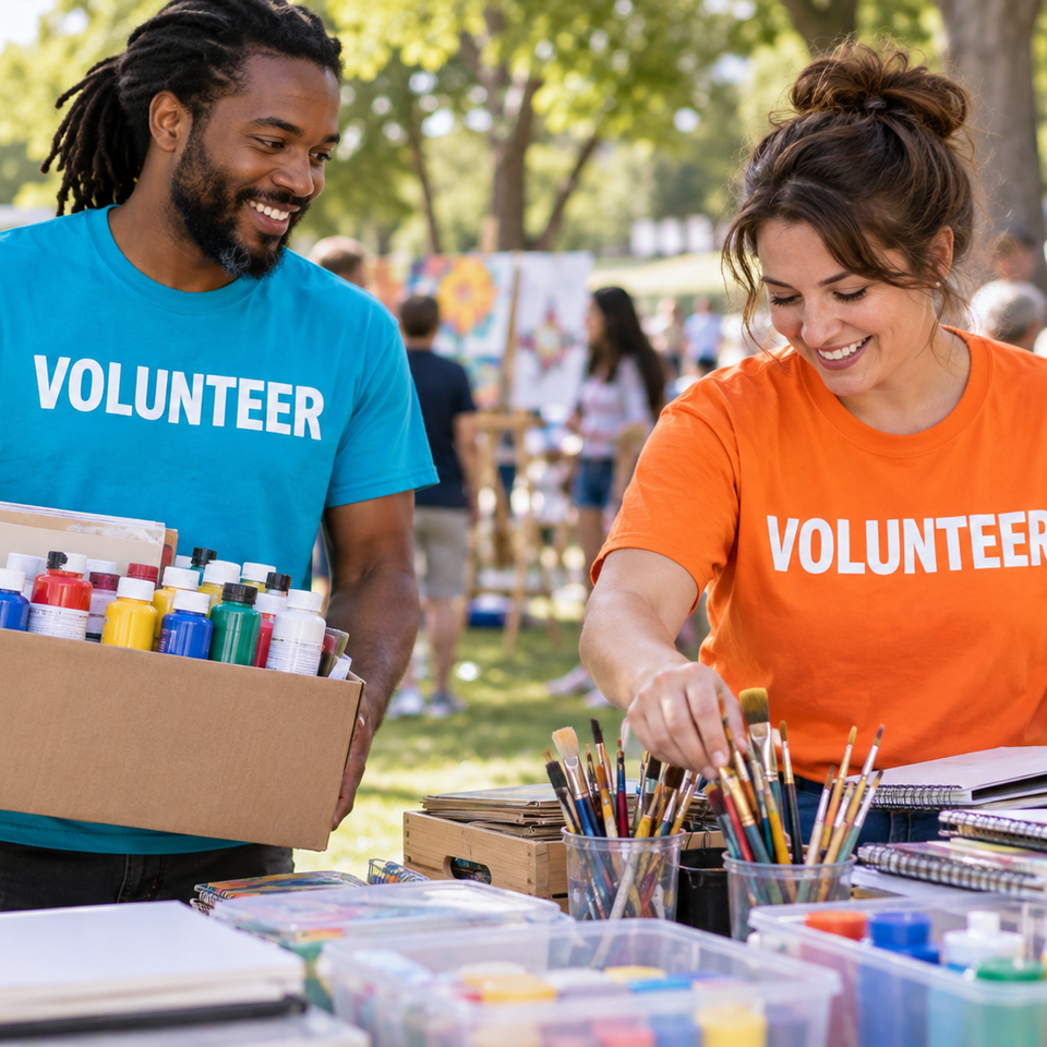 Arts Council Donations and Volunteers