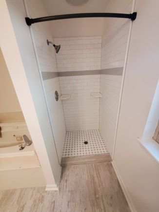 Shower after