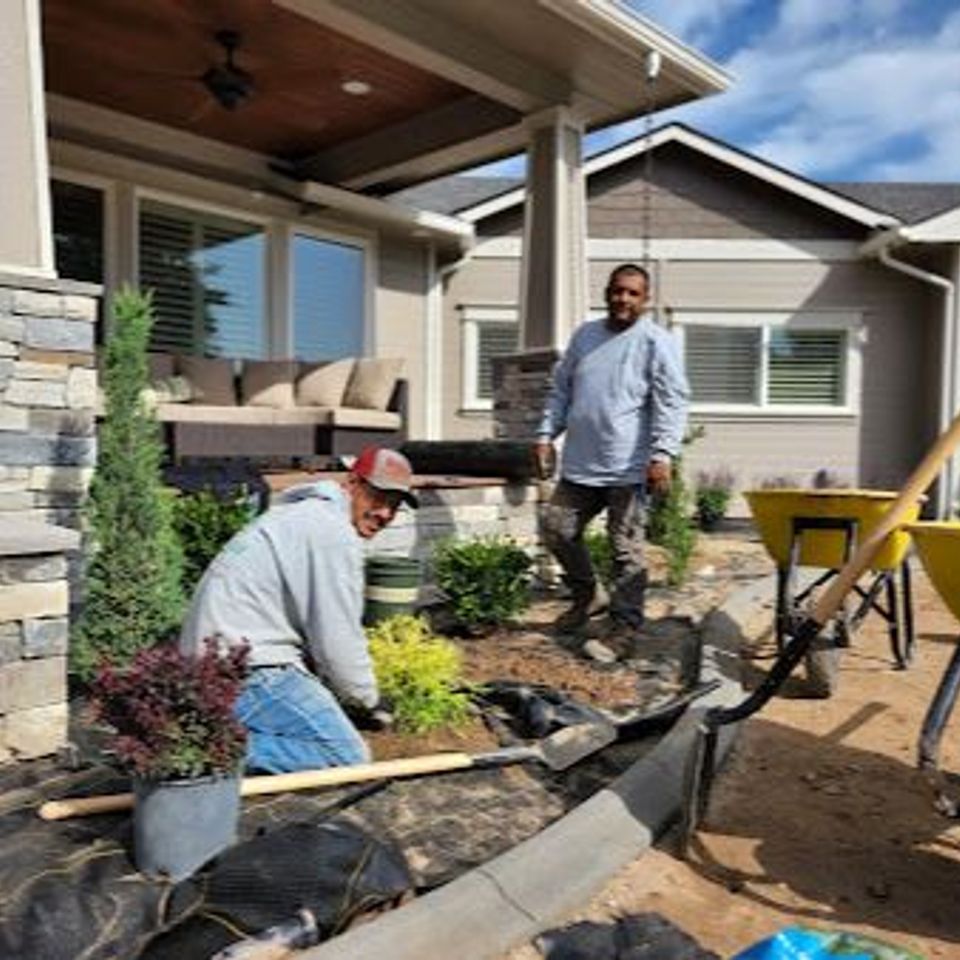 Landscaping front yard design