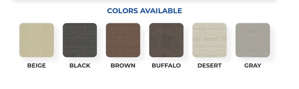 Colors available