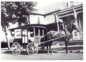 Laudermilch horse wagon