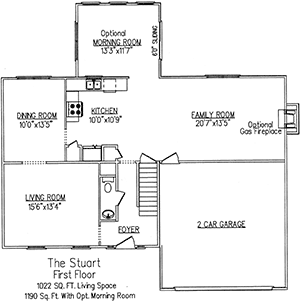 House stuart floorplan 1