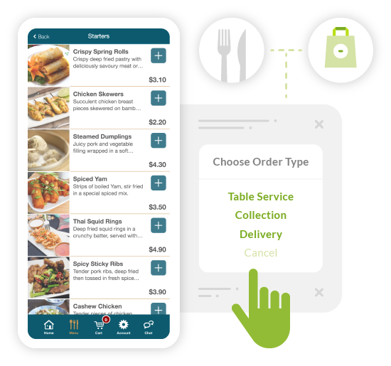 Ai online food ordering system page pane 1 transparent 100