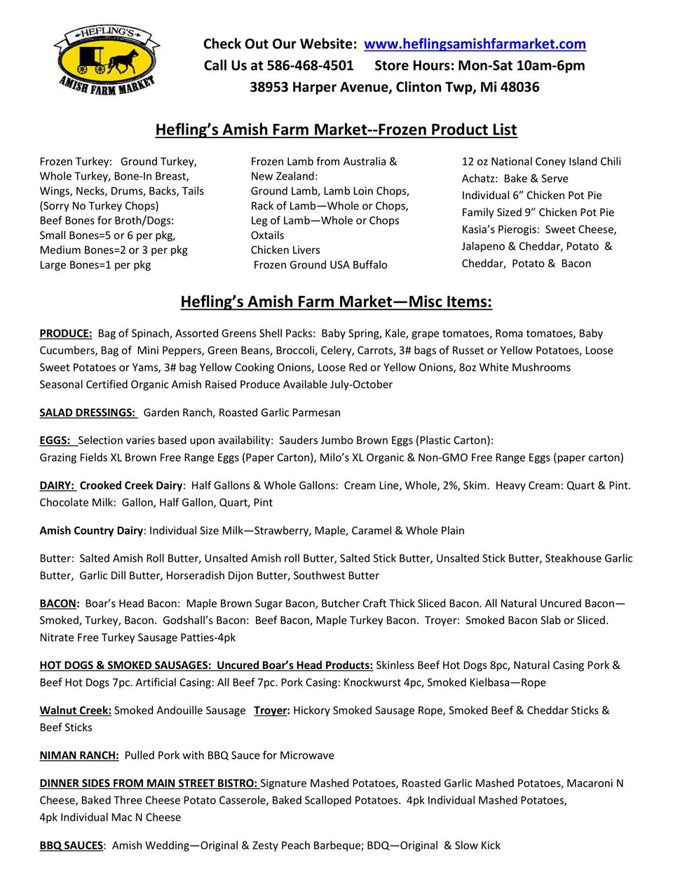 Product list 2