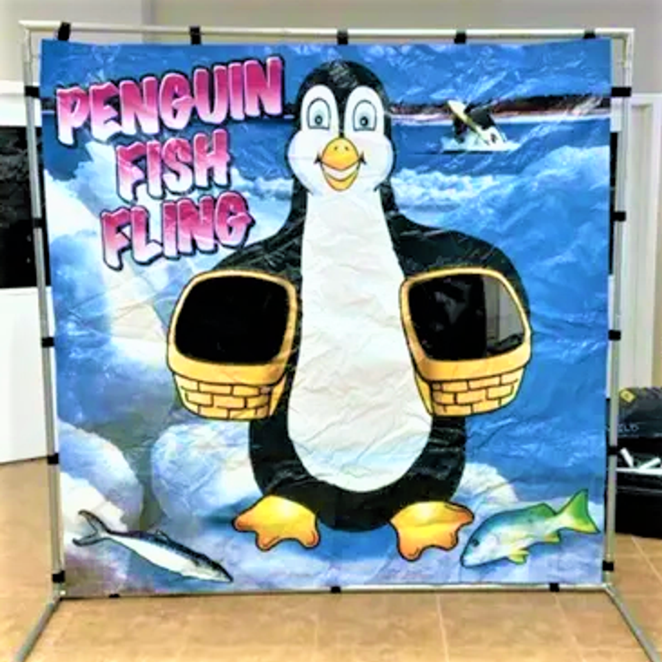 Penguin fish fling 