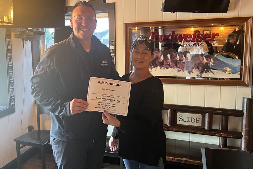 Lacrroix raffle winner