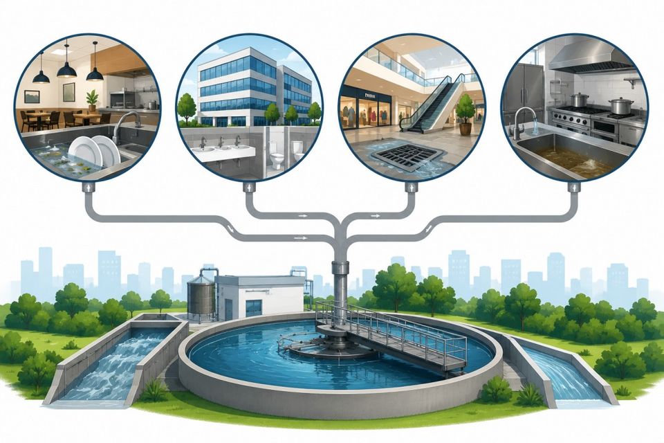 ¿qué son las aguas residuales comerciales 