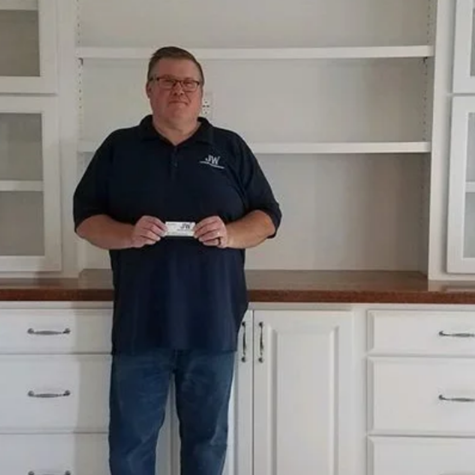 Photo of Tim Johnson, owner of Johnson Woodworking in Atlanta, IN