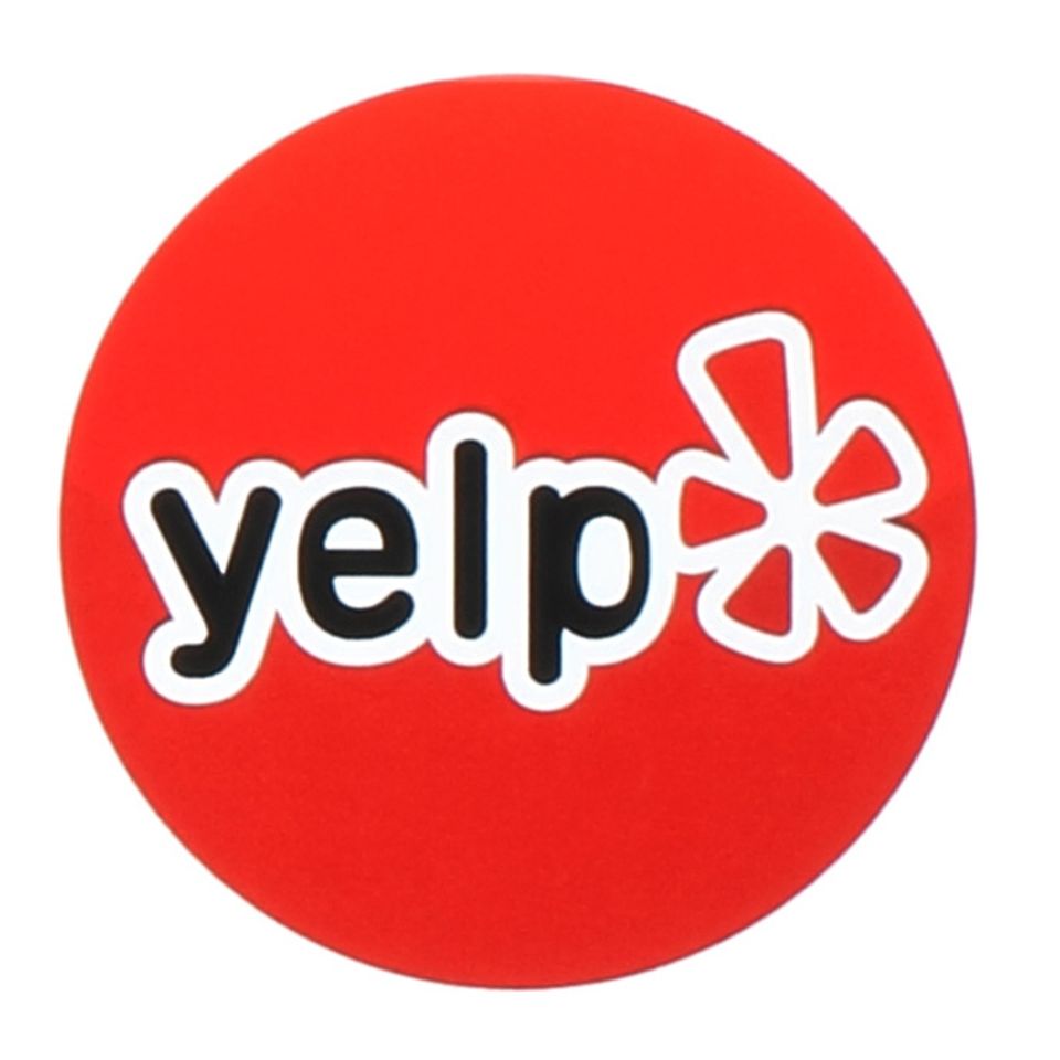 Yelp logo 1 inch