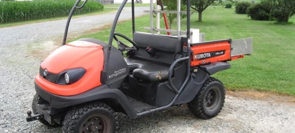 Kubota utility vehicle Kauffman Bros Auctions