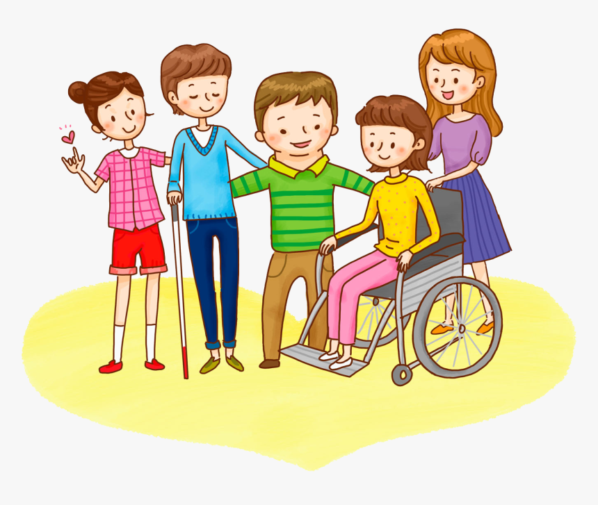 65 650939 transparent handicap clipart clip art kids group wheelchair