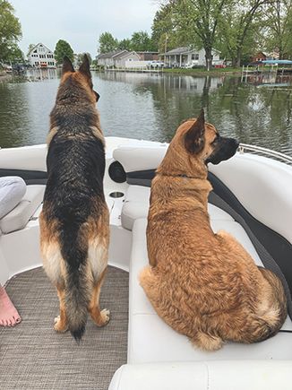 Dakota and georgia channel surfing wawasee by amy kuhn