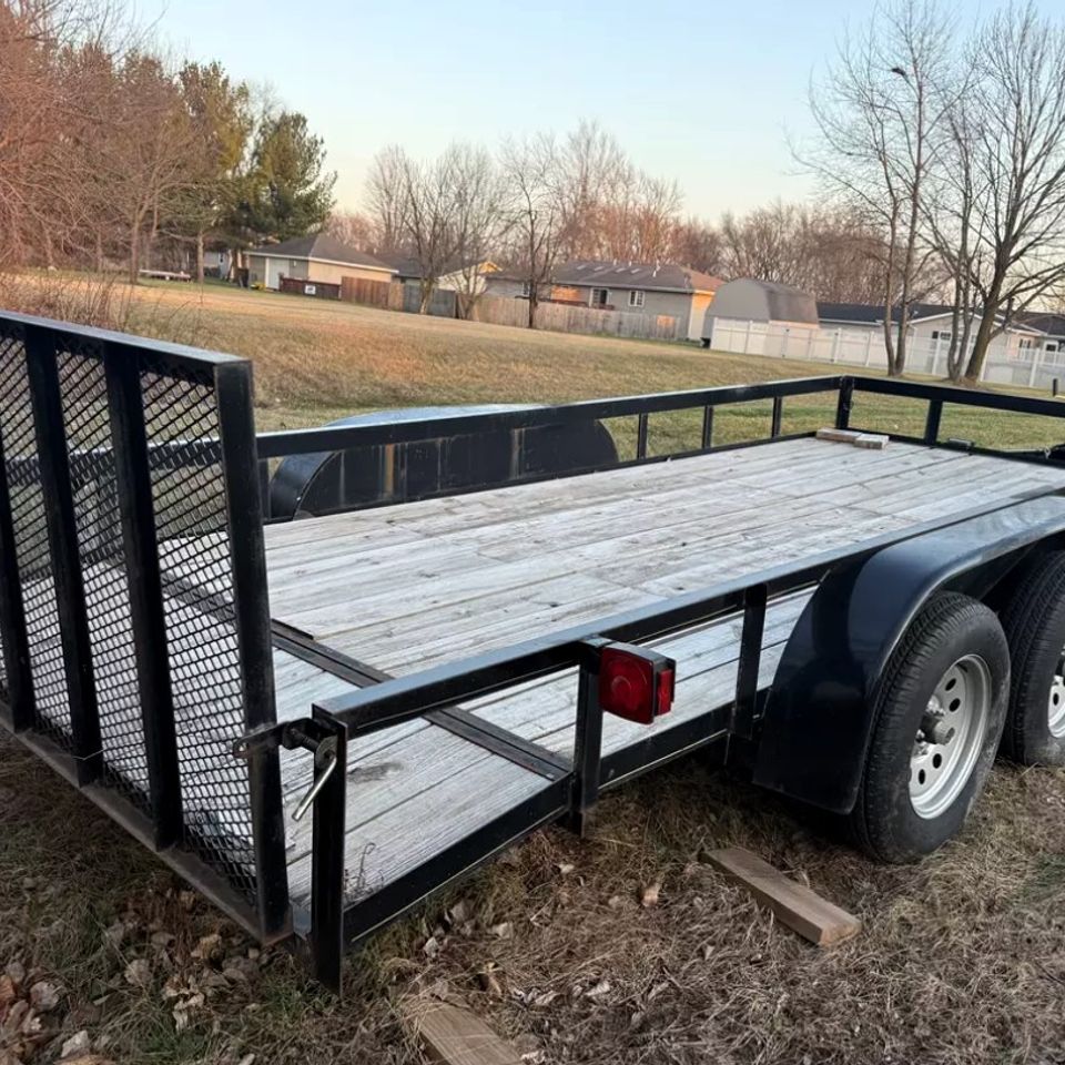 Utility Trailer 6 by 16