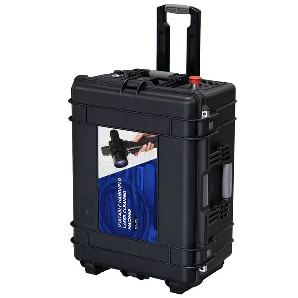 ZAC 200W Pulsed Handheld Laser Cleaning Machine used by BrightBeam