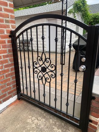 Iron Pedestrian fence
