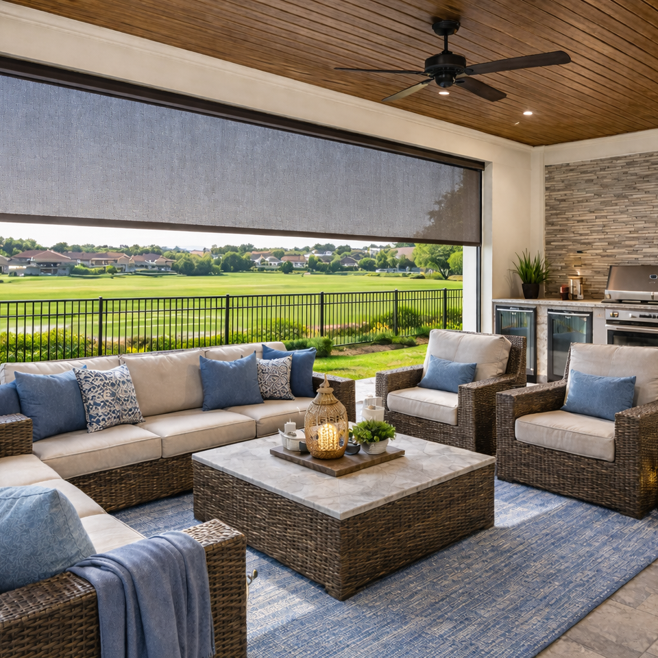 outdoor shade solar shades