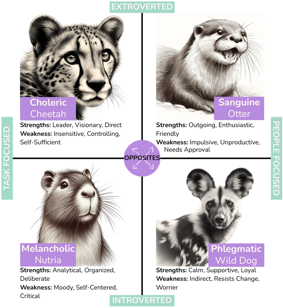 Chrissie dixon   pep four tempermants  (1)