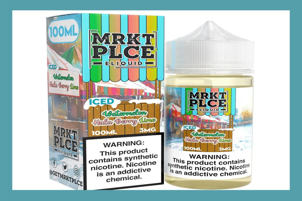 MRKT PLCE Iced Watermelon Hula Berry E-Liquid