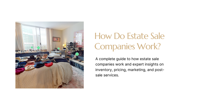 How do estate sale companies work